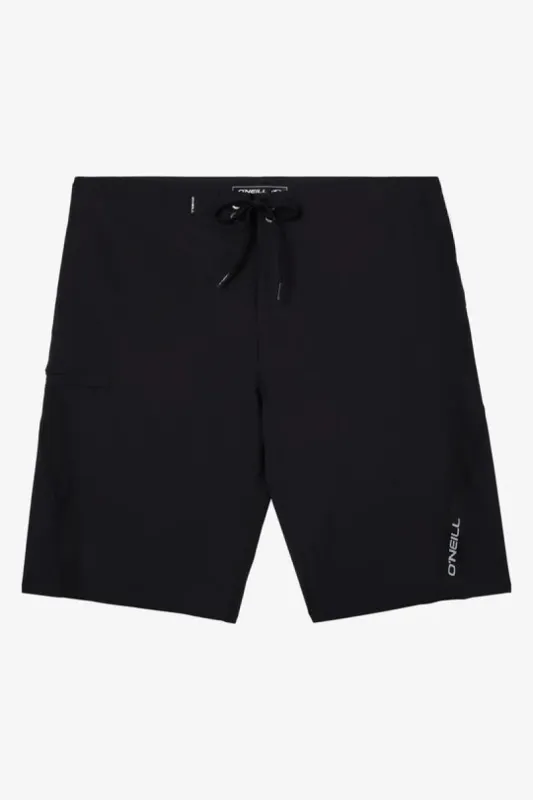 O'Neill Superfreak Solid 21" Boardshorts - Black sold by Sun Diego Boardshops