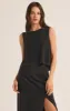 Z-Supply SLOANE COTTON JERSEY TANK - BLACK sold by Sun Diego Boardshops