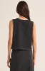 Z-Supply SLOANE COTTON JERSEY TANK - BLACK sold by Sun Diego Boardshops