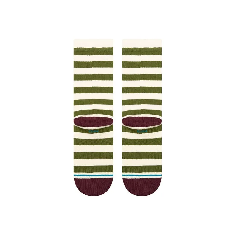 Stance Brenton Cotton Crew Socks - GREEN sold by Sun Diego Boardshops product image thumbnail 3