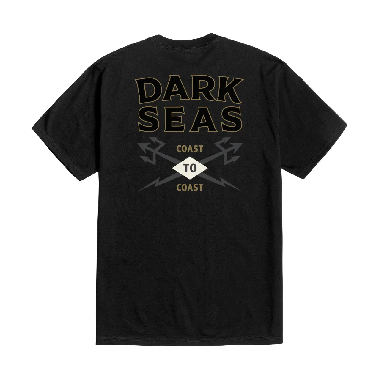 Dark Seas SYNDICATE STOCK T-SHIRT - BLACK sold by Sun Diego Boardshops