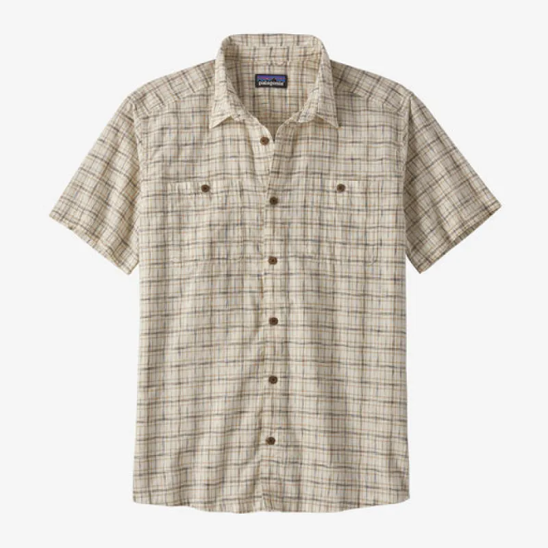 Patagonia Men's Back Step Shirt - RENEWAL: BIRCH WHITE sold by Sun Diego Boardshops