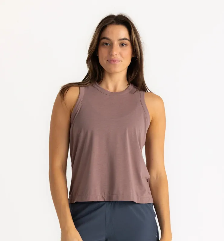 Free Fly Women's Elevate Lightweight Tank - FIG sold by Sun Diego Boardshops