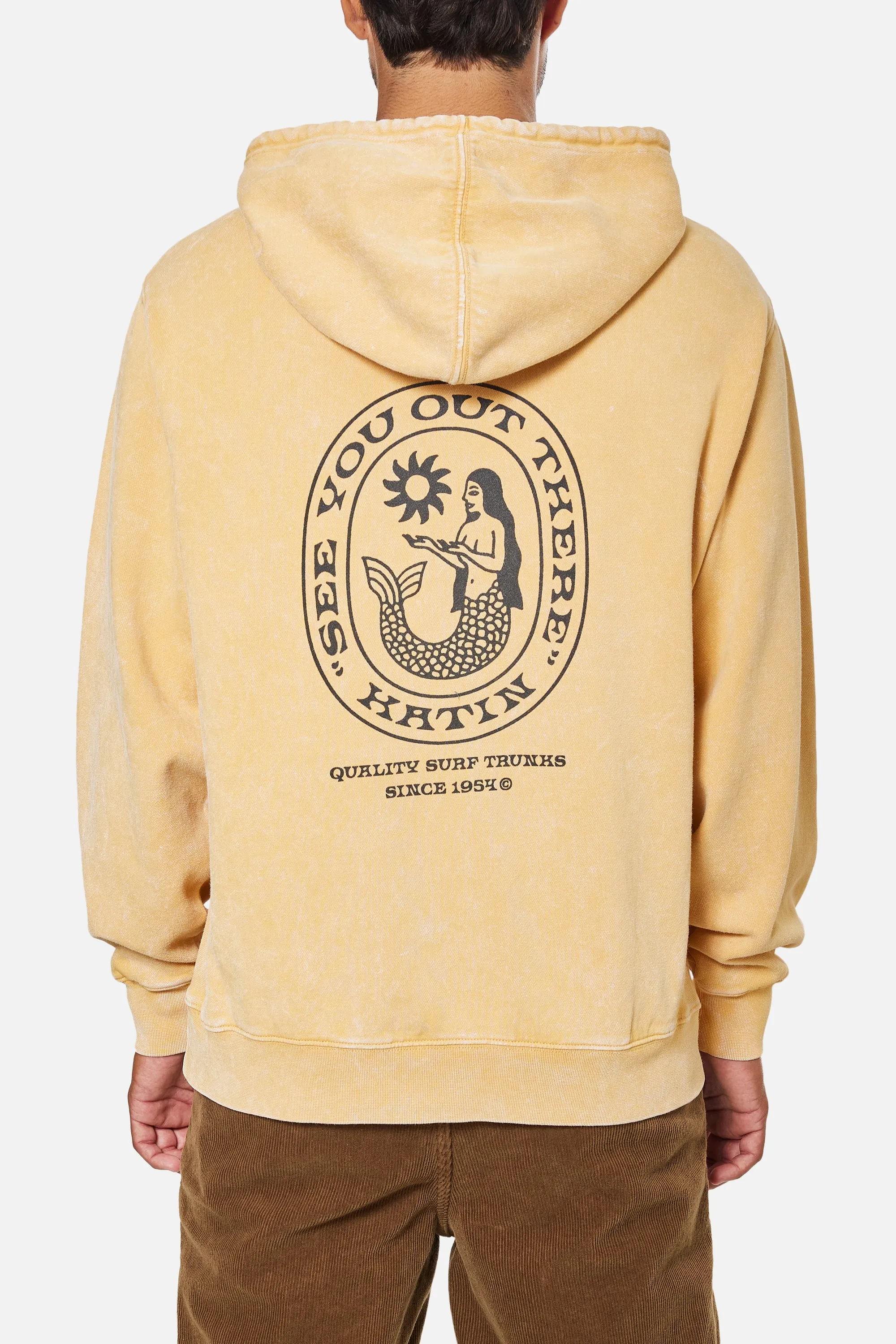 Katin Siren Hoodie - Corn Silk Sand Wash sold by Sun Diego Boardshops