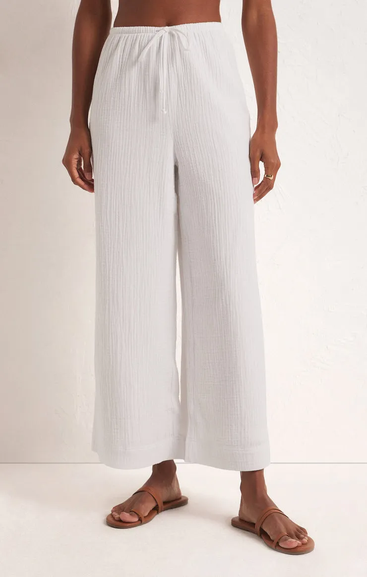 Z-Supply Barbados Gauze Pant - White sold by Sun Diego Boardshops product image thumbnail 2