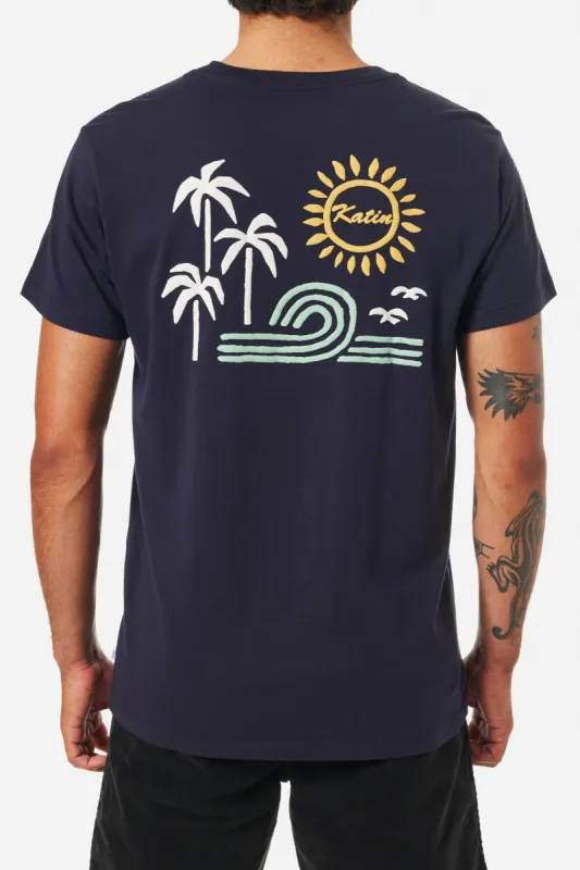 KATIN ECOLOGY TEE - POLAR NAVY sold by Sun Diego Boardshops