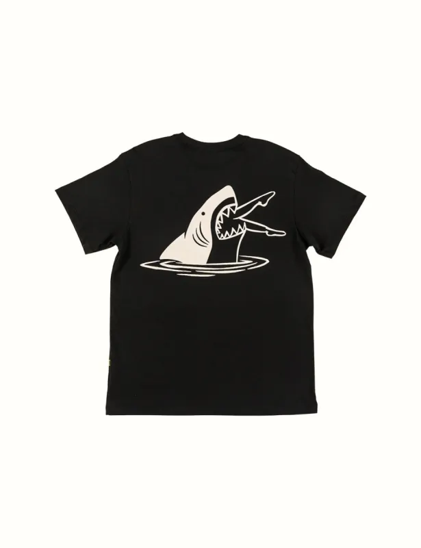 Duvin SHARK BITE TEE - BLACK sold by Sun Diego Boardshops