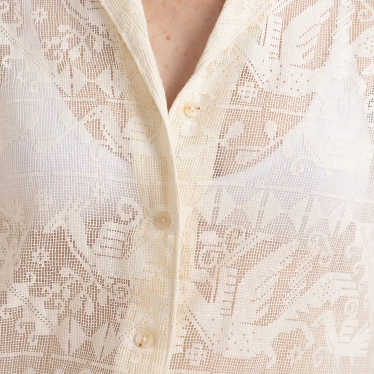 ROARK Riviera Short Sleeve Shirt - COCONUT sold by Sun Diego Boardshops product image thumbnail 3