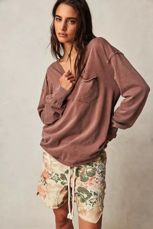 Free People We The Free Fade Into You Tee - UMBER EARTH sold by Sun Diego Boardshops