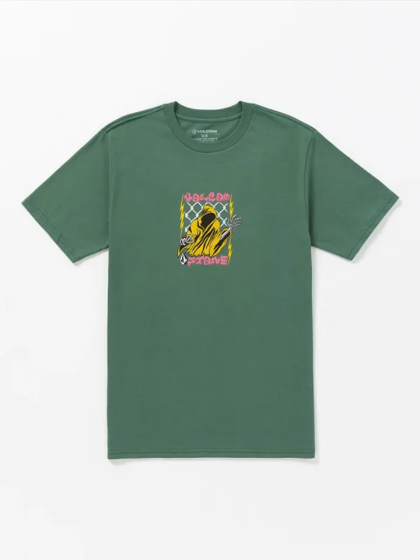 Volcom Thundertaker Short Sleeve Tee - Fir Green made by Volcom