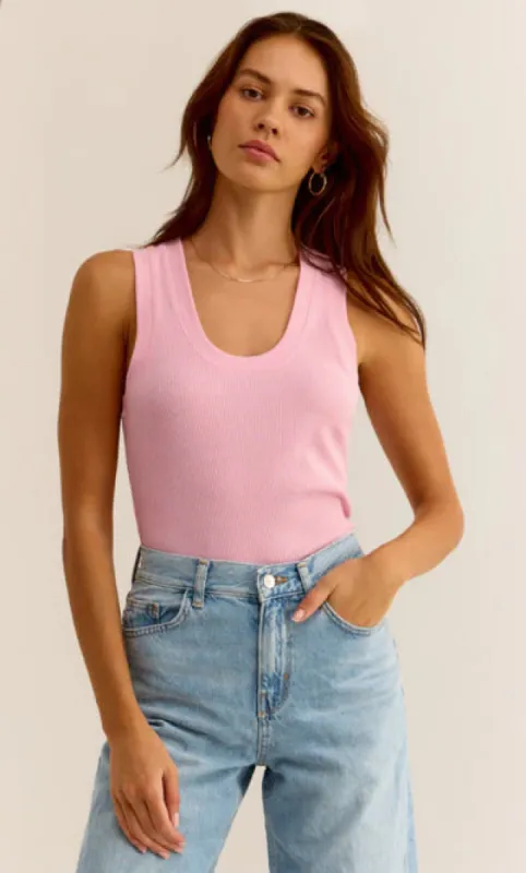Z-Supply Sirena Rib Tank - Peony made by Z Supply