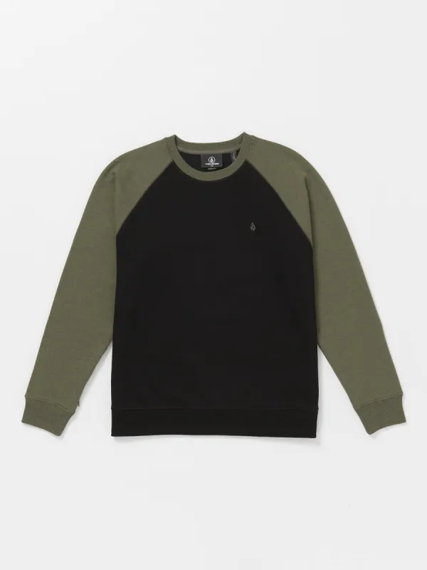 Volcom Homak Crew Sweatshirt - Wintermoss sold by Sun Diego Boardshops