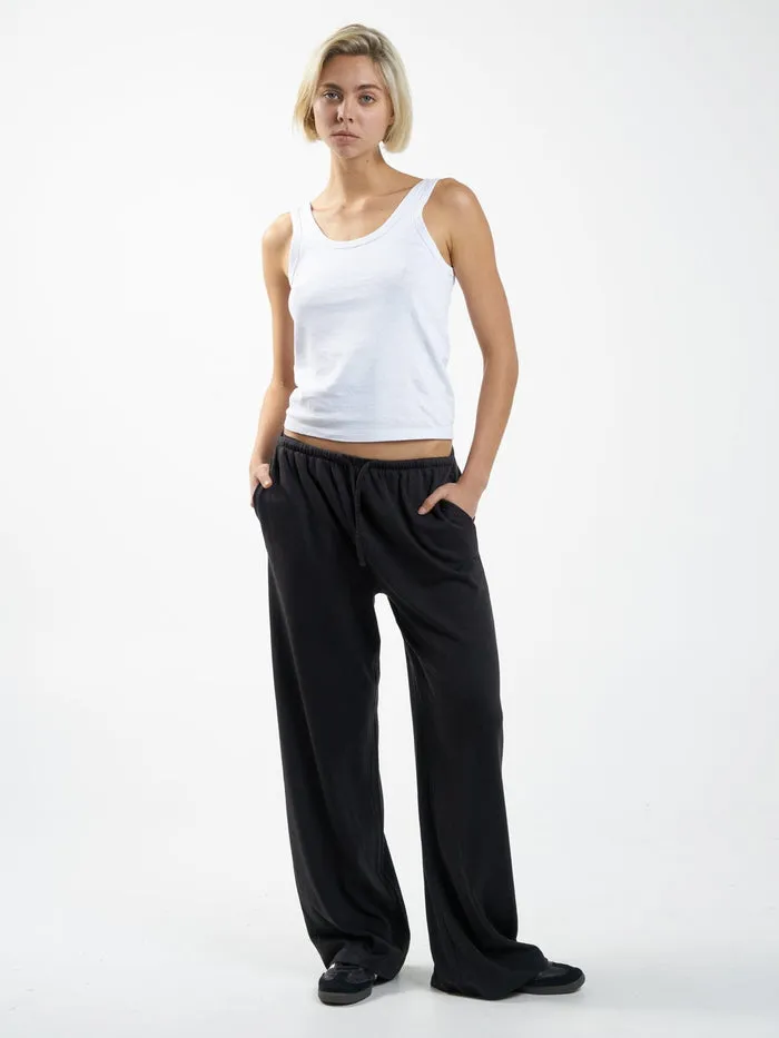 Thrills Hemp Relax Pant - Black sold by Sun Diego Boardshops
