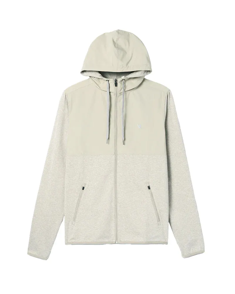 VUORI Sunday Element Zip Hoodie - Toast Heather sold by Sun Diego Boardshops