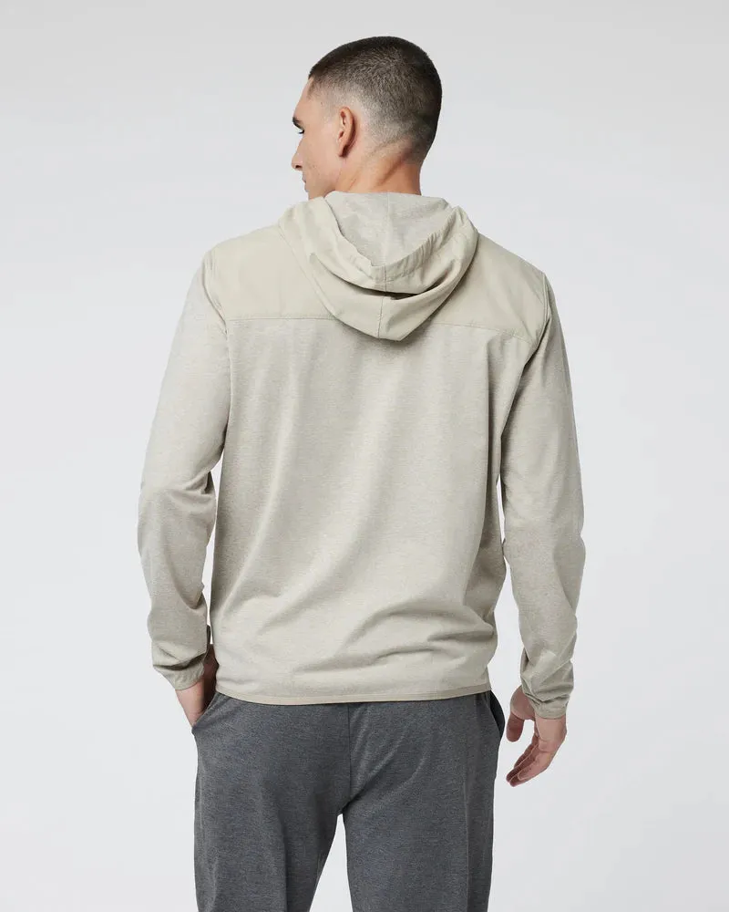 VUORI Sunday Element Zip Hoodie - Toast Heather sold by Sun Diego Boardshops product image thumbnail 3