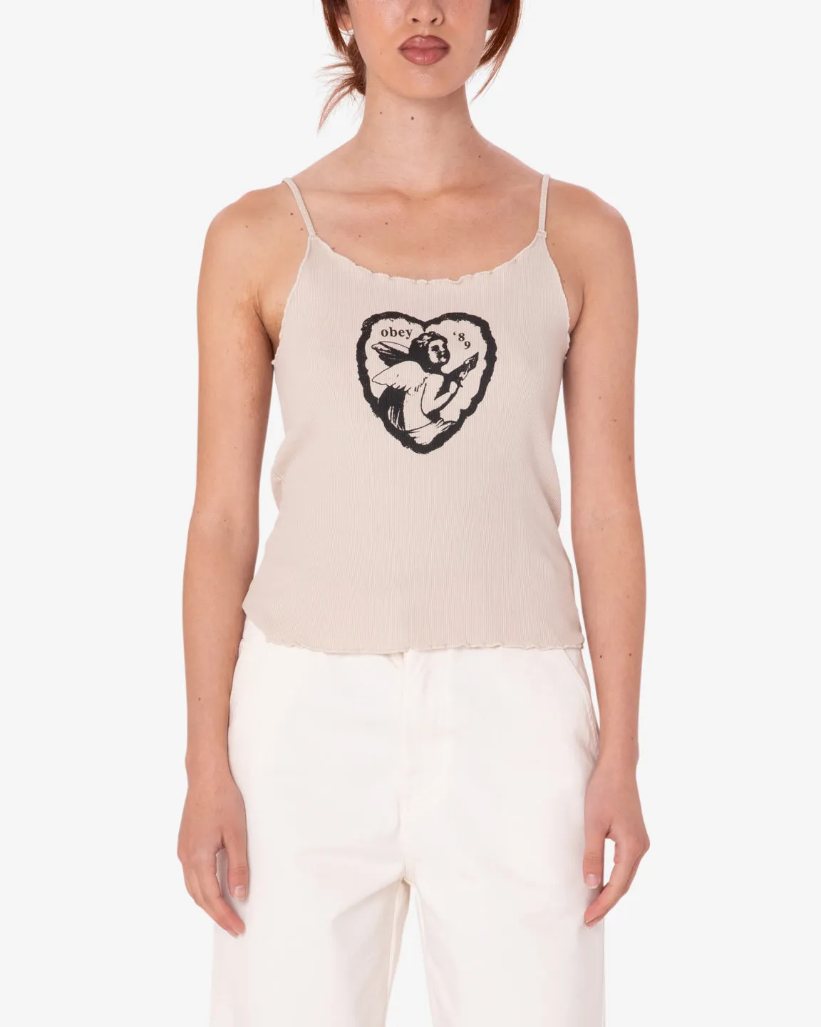 Obey LOVE NOTE DREY TANK TOP - CLAY sold by Sun Diego Boardshops