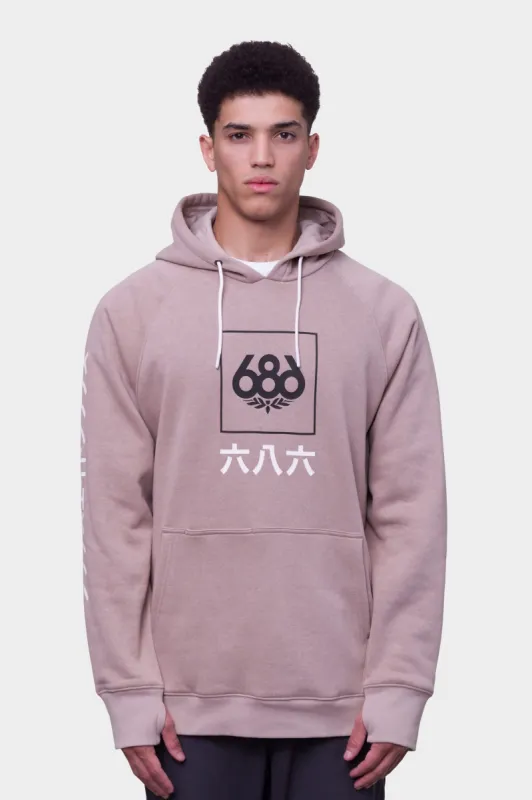 686 Script Knockout Hoody - DUSTY MAUVE sold by Sun Diego Boardshops