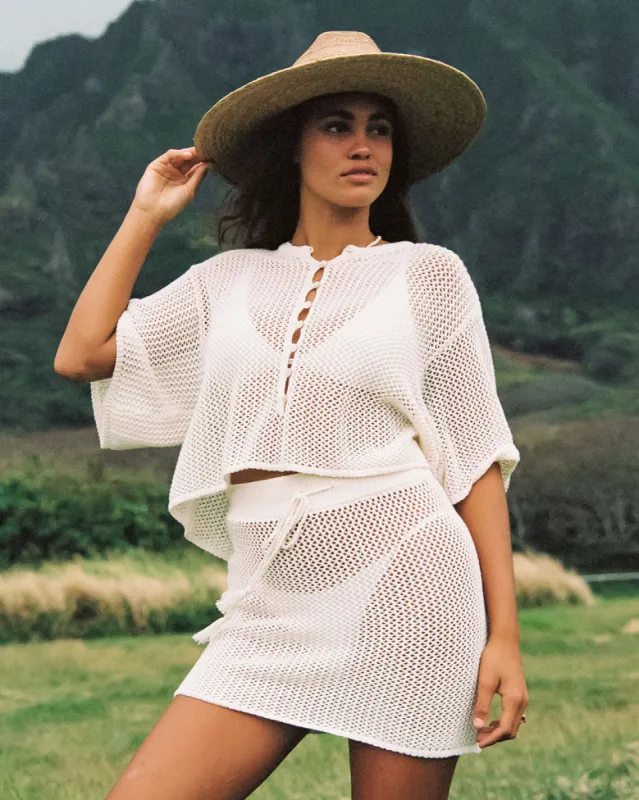 LSpace Coast Is Clear Skirt - CREAM sold by Sun Diego Boardshops