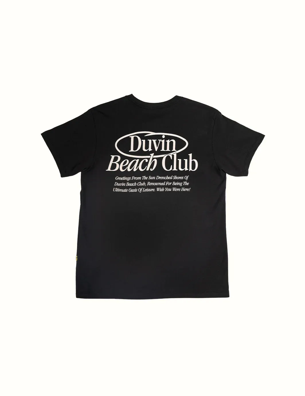 Duvin Beach Club Tee - BLACK sold by Sun Diego Boardshops product image thumbnail 3