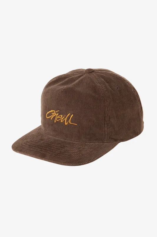 O'neill BARNACLE SNAPBACK HAT - SEAL BROWN sold by Sun Diego Boardshops