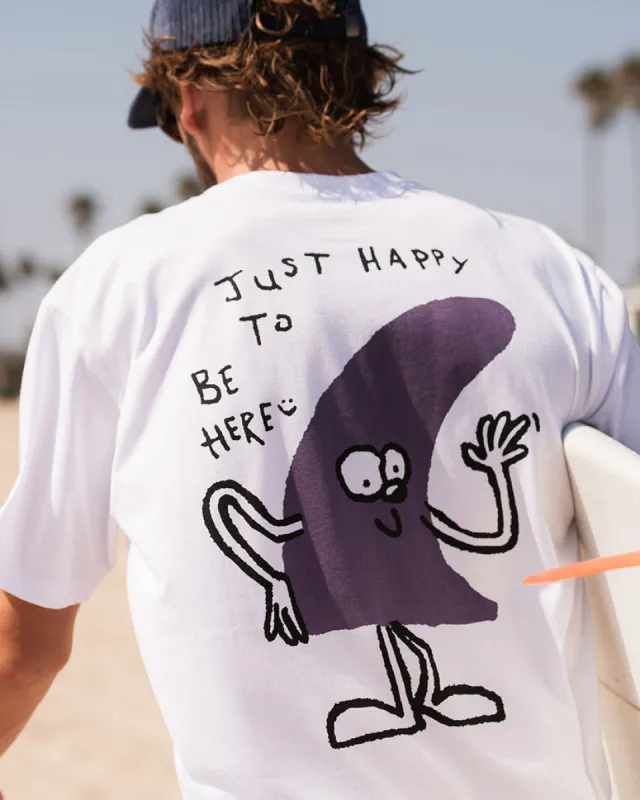 Billabong Funghi Pocket T-shirt - WHITE sold by Sun Diego Boardshops