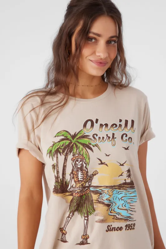 O'neill HULA HULA TEE - CEMENT sold by Sun Diego Boardshops