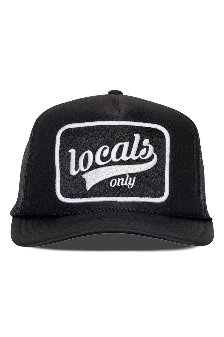 That Friday Feeling Locals Only Script Trucker Hat - BLACK sold by Sun Diego Boardshops product image thumbnail 2