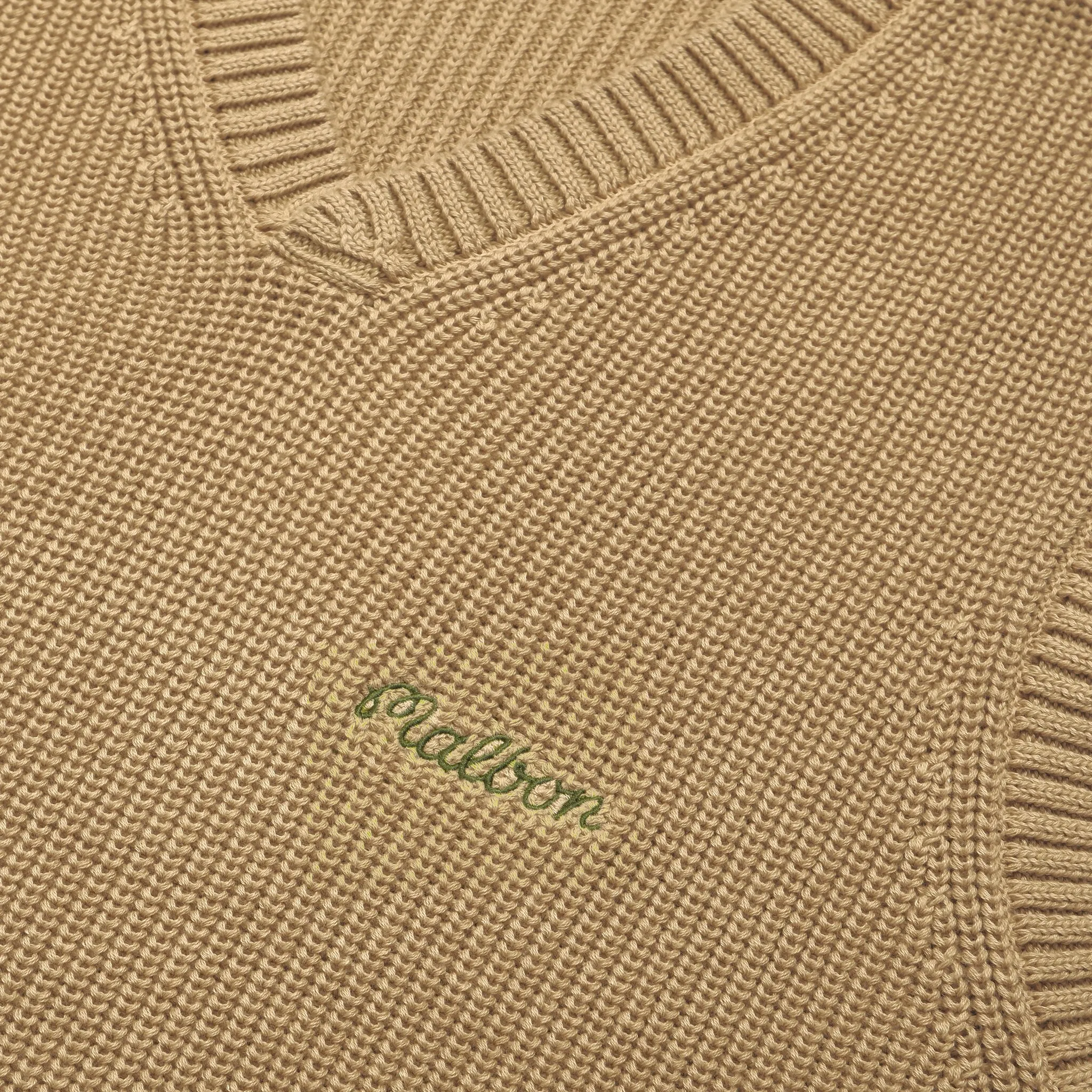 Malbon Golf Sunday Vest - TAN sold by Sun Diego Boardshops product image thumbnail 2