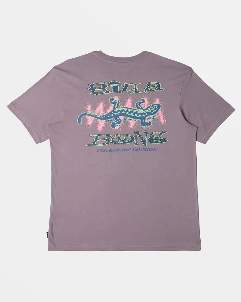 Billabong Lizard T-Shirt - PURPLE ASH sold by Sun Diego Boardshops
