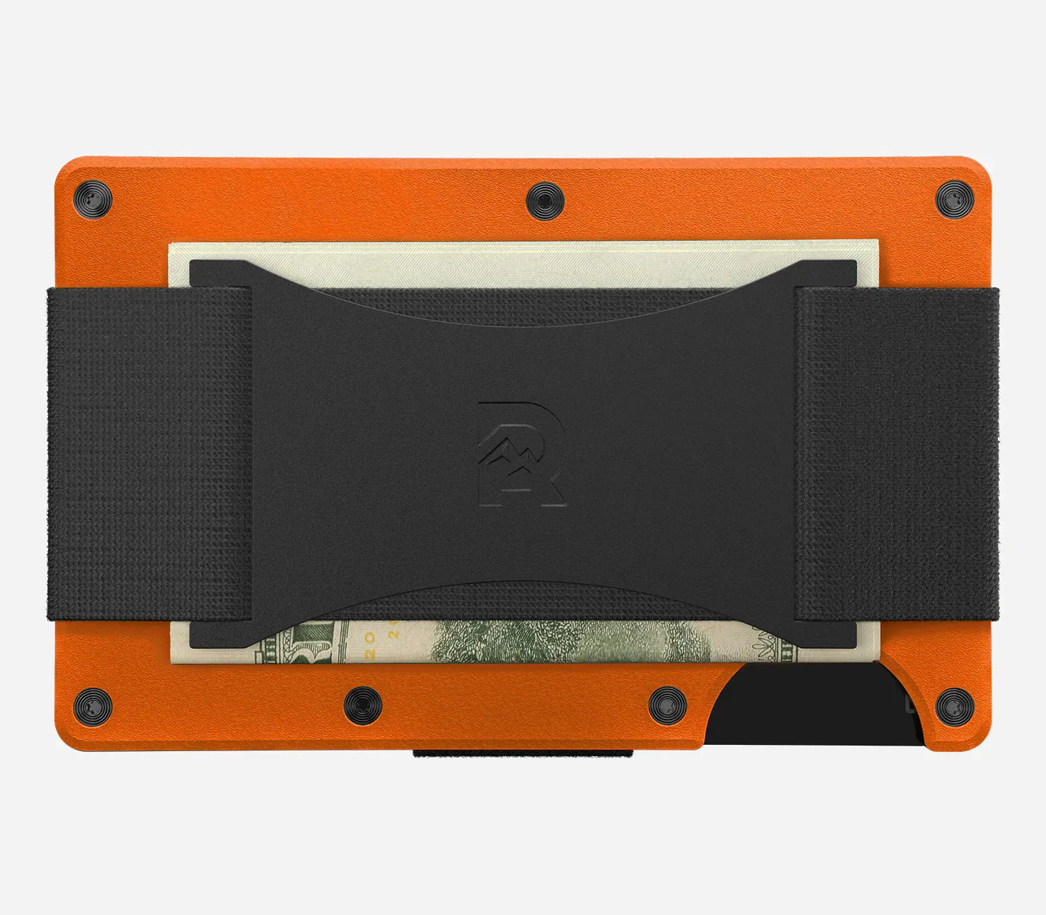 Ridge Wallet Aluminum Cash Strap - Basecamp Orange sold by Sun Diego Boardshops product image thumbnail 3
