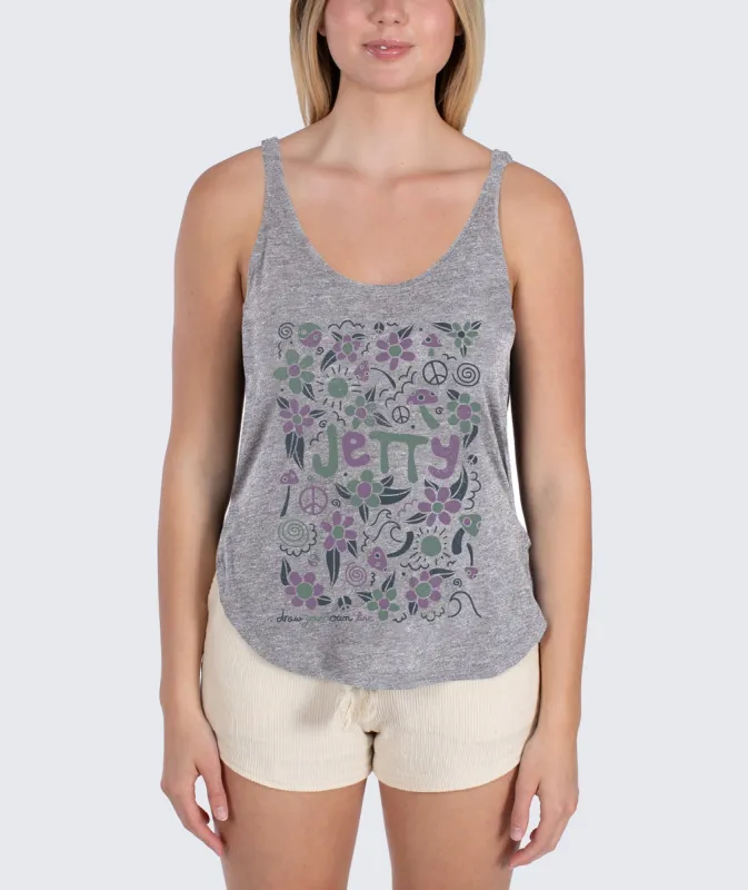 Forage Tank - Athletic Heather sold by Sun Diego Boardshops