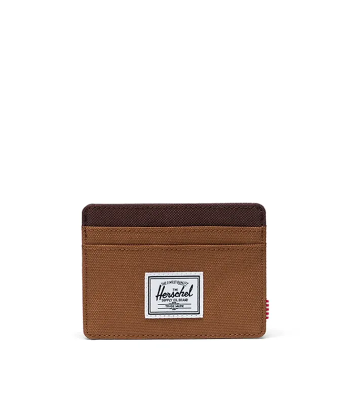 Herschel Supply Co Charlie Cardholder Wallet - RUBBER/CHICORY COFFEE sold by Sun Diego Boardshops