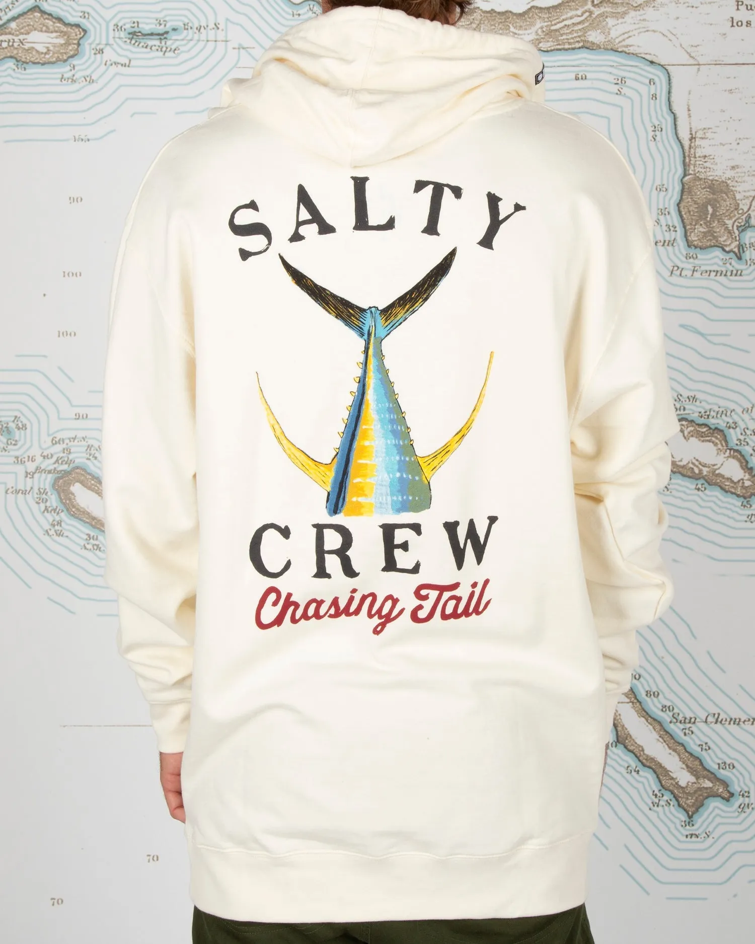 Salty Crew Tailed Ivory Hood Fleece - IVORY sold by Sun Diego Boardshops