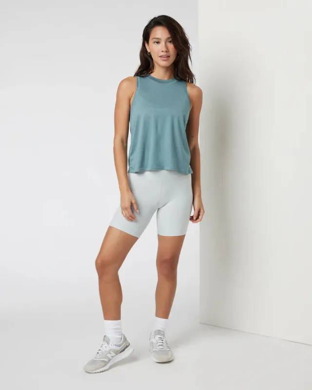 VUORI Energy Top - IRON HEATHER made by Sun Diego Boardshops