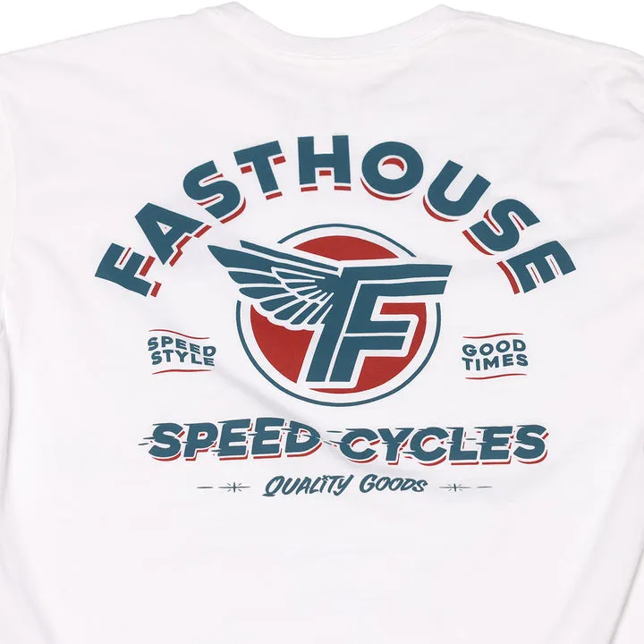 FASTHOUSE Malen Tee - WHITE sold by Sun Diego Boardshops product image thumbnail 3