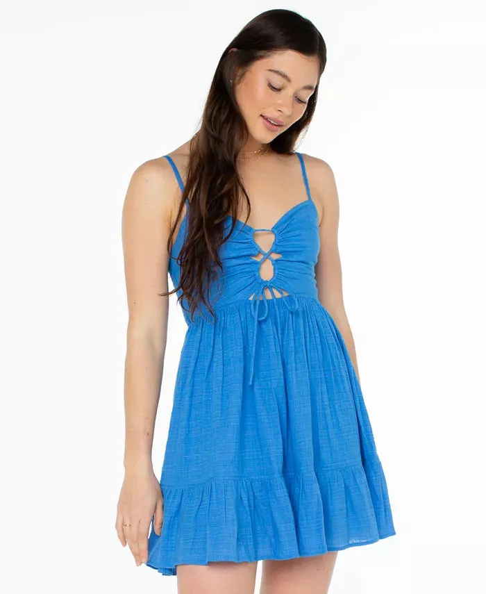 Roxy Jasmine Breeze Solid Dress - CAMPANULA sold by Sun Diego Boardshops