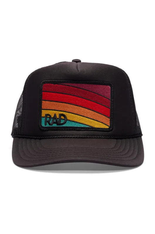 That Friday Feeling Rad Hat - Black sold by Sun Diego Boardshops