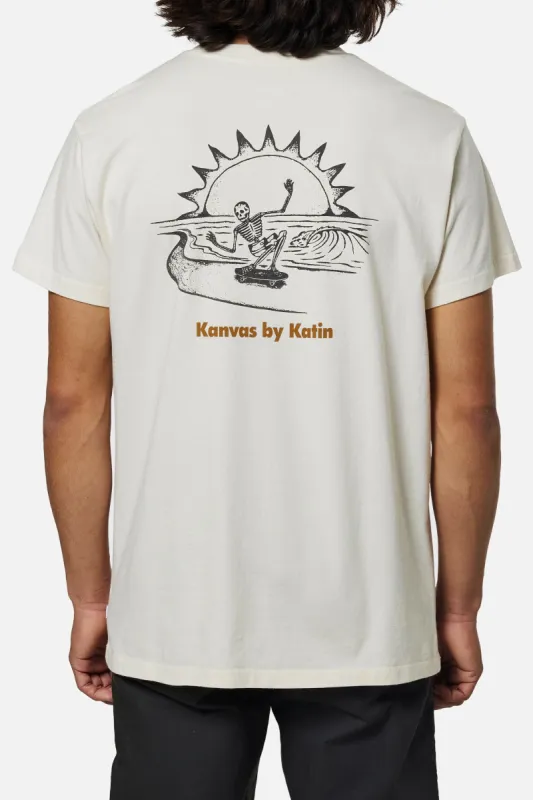 KATIN Ripper Tee - VINTAGE WHITE sold by Sun Diego Boardshops