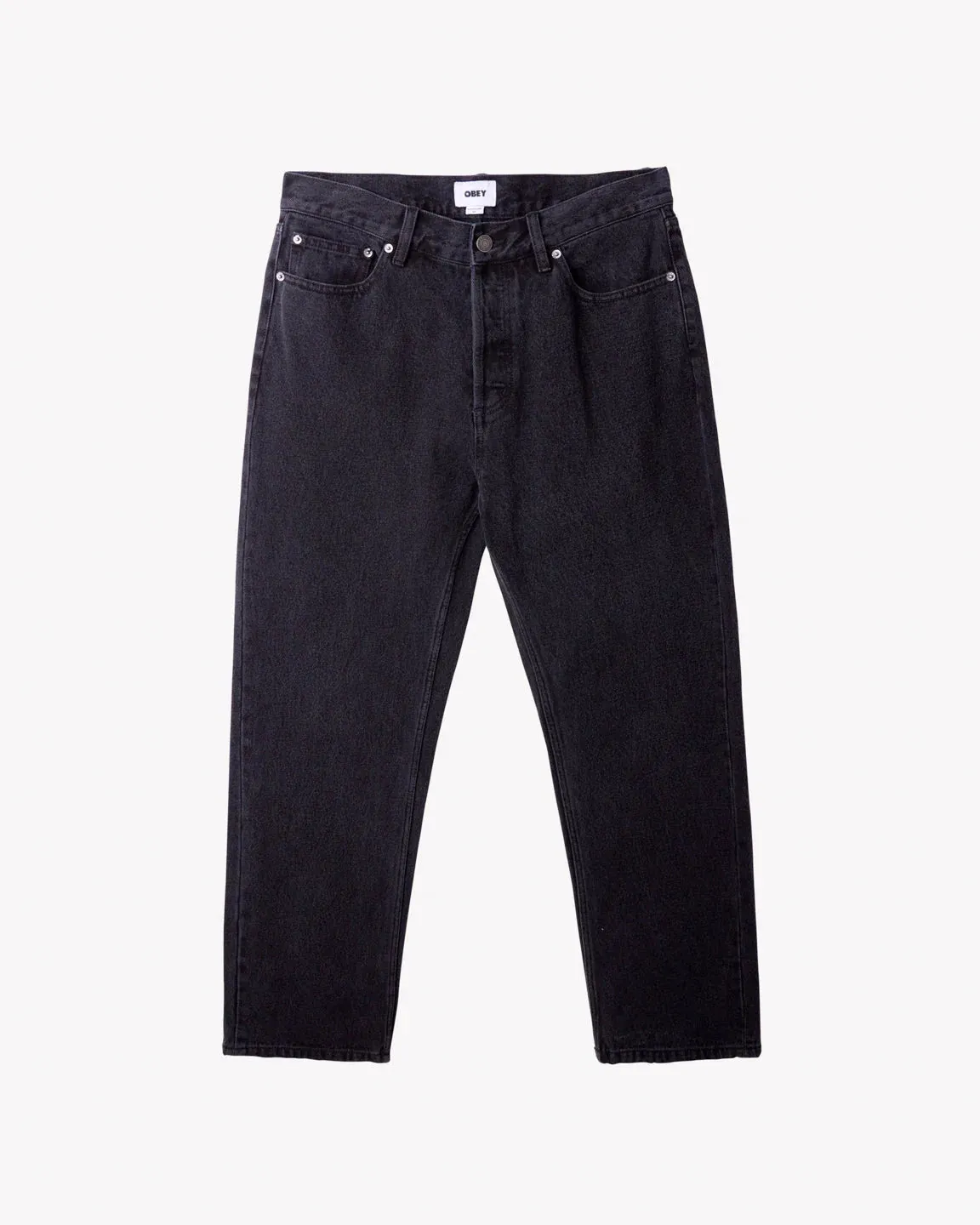 Obey HARDWORK DENIM - Faded Black sold by Sun Diego Boardshops