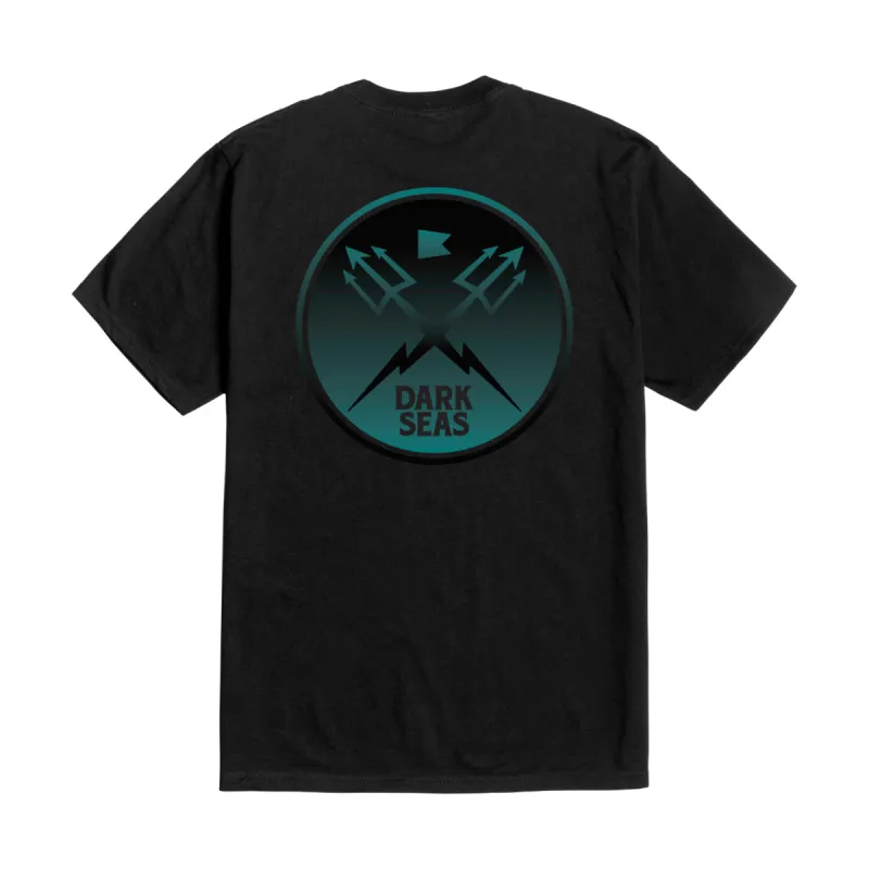 Dark Seas SUBMARINE STOCK T-SHIRT - BLACK sold by Sun Diego Boardshops