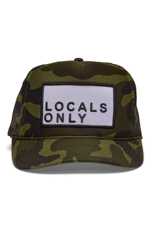 That Friday Feeling Locals Only Hat - CAMO sold by Sun Diego Boardshops