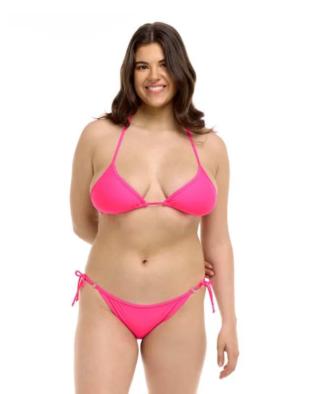 Smoothies Dita Triangle Bikini Top - Bubble Gum sold by Sun Diego Boardshops