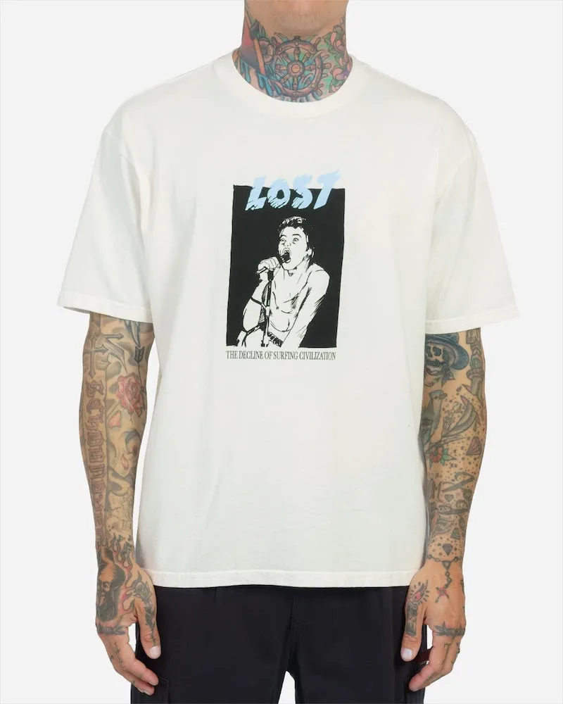 Lost Decline Boxy Tee - Vintage White sold by Sun Diego Boardshops product image thumbnail 2