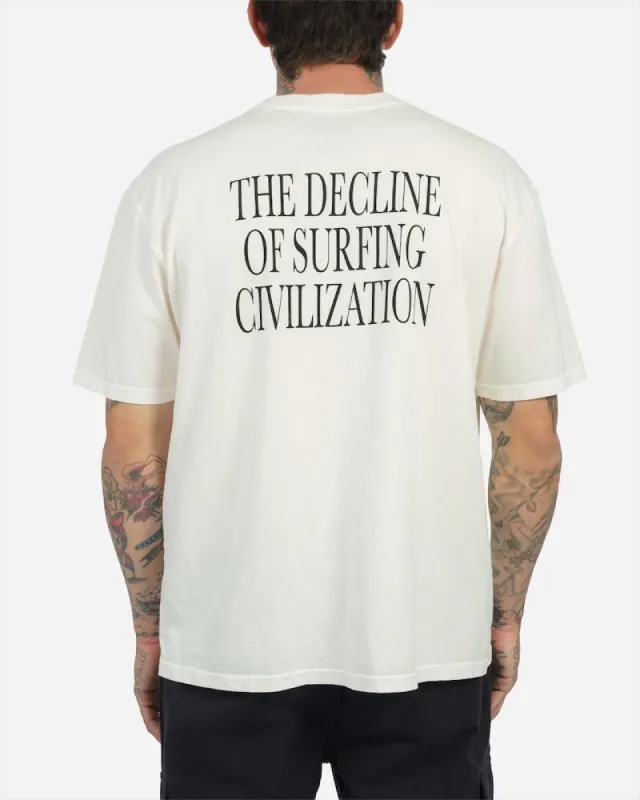 Lost Decline Boxy Tee - Vintage White sold by Sun Diego Boardshops