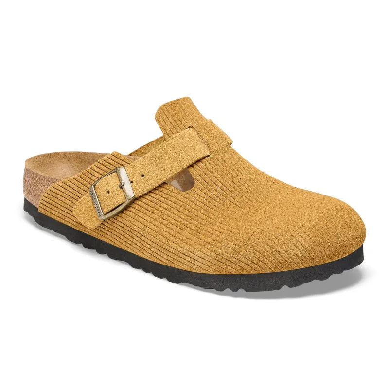 Birkenstock Boston Suede Embossed - Cork Brown sold by Sun Diego Boardshops