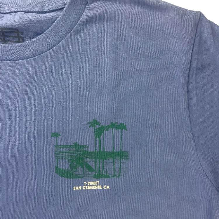 SunDiego T-STREET SCL Tee - Colony Blue sold by Sun Diego Boardshops product image thumbnail 2
