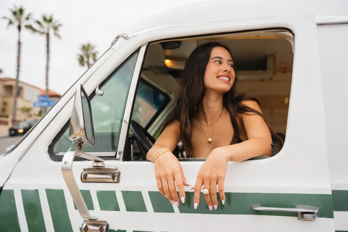 Salty Cali SWEET DOTS BRACELET - TEAL sold by Sun Diego Boardshops