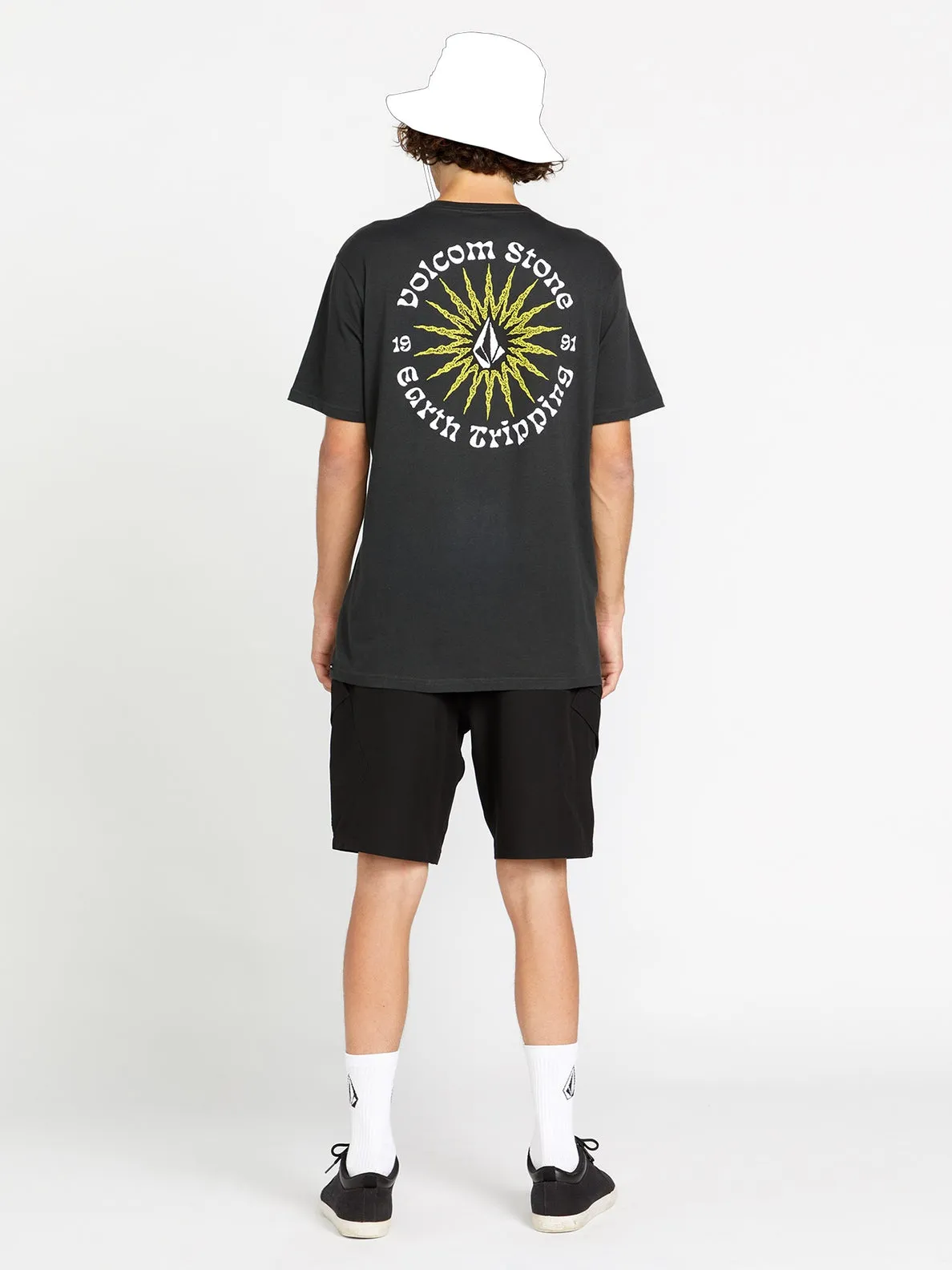 Volcom SCORCHO FTY SHORT SLEEVE TEE - STEALTH sold by Sun Diego Boardshops