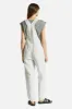 Brixton COSTA OVERALL - OFF WHITE/BLACK sold by Sun Diego Boardshops
