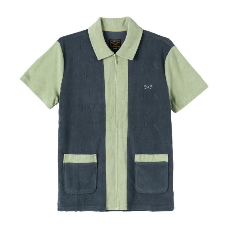 Dark Seas Sundowner Polo - SLATE sold by Sun Diego Boardshops